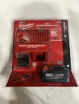 Milwaukee M18 Redlithium XC5.0 18V 5.0AH Li-ion Battery & Charger Kit Black. Fixed Price $82.94.