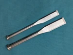 Vintage Two Craftsman All Steel Wood Chisels 3/4" & 1" Hex Shank "g" Forge Nice!. Fixed Price $32.00.