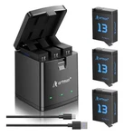 Battery Charger Kits For Hero 13 Black, 3-PACK 2100MAH Replacement Batteries. Fixed Price $23.99.