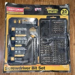 Nos Craftsman Professional 35 Pc Screwdriver Bit Set 25597 Case New Card. Fixed Price $69.99.