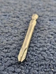 (qty 10) Apex 492-AX: 1/4'' Phillips #2 Hex Power Drive Bits, 2.75" Oal. Fixed Price $16.80.