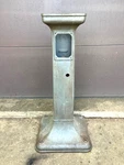 Vintage Delta Rockwell Cast Iron Pedestal Base For Bench / Tool Grinder 33" Tall. Fixed Price $224.95.