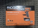 Ridgid R86215K 18V 2700RPM Cordless Impact Drill Wrench W/li-ion Battery Charger. Fixed Price $109.00.