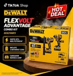 Dewalt 20V Hammer Drill / Impact Driver Combo Kit (5 Ah) Flexvolt DCK2100P2 2025. Fixed Price $339.99.