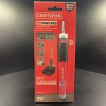 Craftsman CMHT66720 4V Max Cordless Precision Screwdriver 25PC Usb Led. Fixed Price $33.00.