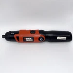 Black+decker Cordless Screwdriver W/ Pivoting Handle - Charger Not Included. Fixed Price $22.99.