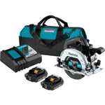 Makita Lxt Cordless 6-1/2"" Circular Saw Lithium-ion Brushless 2.0AH 18V. Fixed Price $521.30.