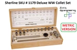 Sherline Sku 1179 Delux Ww Collet Set Metric. Fixed Price $353.45.