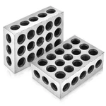 Matched Pair Precision 1-2-3 Blocks Holes * 0.0003 Machini.... Fixed Price $26.47.