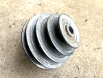 Delta Rockwell Four Step Lathe Motor Pulley No. 932 -- 1/2" Bore. Fixed Price $34.95.