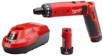 Milwaukee M4 Lithium-ion Cordless Hex Screwdriver Kit Clutch 2 Batteries Charger. Fixed Price $175.99.