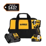 Dewalt 20V Max Drill & Impact Driver Combo Kit Batteries Charger Case DCK240C2. Fixed Price $277.59.