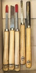 Lot Of Shopmate And Shopsmith Lathe Chisels 555026,555028, 555030 16 Long. Fixed Price $49.85.