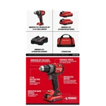 Craftsman CMCD725 V20 Brushless 1/2 In Drill/driver Kit, Batteries, Charger,. Fixed Price $100.00.