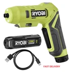 Ryobi Usb 4 Volt Lithium Cordless Screwdriver And Battery New In Box. Fixed Price $39.00.