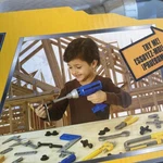 Just Like Home Workshop Power Tool Set 45 Pieces Gift Kids Pretend Toy. Fixed Price $80.74.