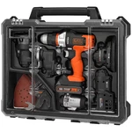 Black+decker Matrix(tm) 20V Max* 6-TOOL Combo With Case BDCDMT1206KITC. Fixed Price $169.95.