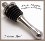 Bottle Stopper Kit With Free Chuck Stainless Steel Teardrop Woodturning Lathe. Fixed Price $108.90.