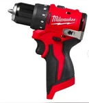 Big Milwaukee 3/8 Drill Driver Bundle: Rapid Charger, 2 Bit Sets, Cntrctr Bags. Fixed Price $75.00.