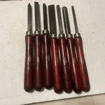 (7) Vintage Craftsman High Speed Lathe Turning Tools As Pictured!!. Fixed Price $44.95.
