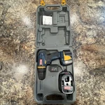Ryobi 9.6V Cordless 3/8" Drill Driver HP496 Case Battery Charger Kit Tested. Fixed Price $40.00.