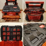 Milwaukee Packout 19 Piece Upgrade Kit / Lid Cord Bit Airtag Organizer. Fixed Price $89.99.