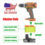 Adapter For Ryobi 18V Battery Power Ridgid Tools- Mold Injection Ver.. Fixed Price $8.49.
