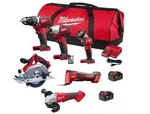 Milwaukee M18 6-TOOL Combo Kit 2697-26XC Brand New. Batteries Charger. Fixed Price $700.00.