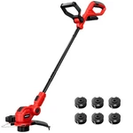Cordless String Trimmer 12 Milwaukee M18 Compatible Auto Feed Red Electric Weed. Fixed Price $89.99.