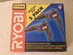 Ryobi Drywall/deck Screwdriver 2-PACK Model DG100PPK. Fixed Price $60.00.