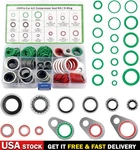 195PCS Ring Assortment Kit Car Air Conditioning Compressor Seals R134A Valve. Fixed Price $27.99.