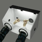 Dust Box Enclosed Electric Grinding Table Polisher Acrylic Cover 4MM. Fixed Price $95.37.