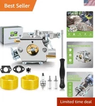 Complete Carburetor Set For Ryobi RY3714 RY3716 Chainsaw - Fuel Filters Included. Fixed Price $28.89.