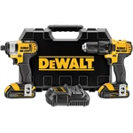DCK280C2DEWALT 20V Li-ion Compact Drill And Driver. Fixed Price $337.59.