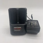 Craftsman Versapak 2 Port Charger 148000-08 3.6V Dual Battery Charging Dock. Fixed Price $19.99.
