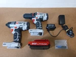 Genuine Porter Cable 20V Li-ion Impact Driver & Drill Combo + Battery Charger. Fixed Price $90.00.