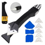 11PCS Silicone Caulking Tools 3 IN1 Grout Removal Tool(stainless Black. Fixed Price $14.64.