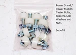 Shopsmith Power Stand, Station/planer Retractable Caster Hardware New - Set Of 8. Fixed Price $16.95.