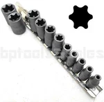 11PC Torx Star Bit Female Socket Set Automotive Shop Tools External E4-E20. Fixed Price $15.99.