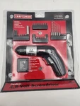 Craftsman 4.8V Cordless Screwdriver Set 910165 New Sealed. Fixed Price $40.00.