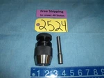 Keyless Drill Chuck New W/1/2" Adapter-machine Shop Tool. Fixed Price $39.99.