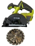 Ryobi One+ 18V 1/2 In Circular Saw W/ Blade Cordless Tool Only Model PCL500B. Fixed Price $42.99.