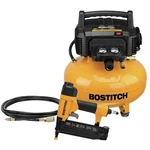 Bostitch BXCM1KIT 6 Gal 150 Psi Pancake Air Compressor W/ Brad Nailer New. Fixed Price $215.59.