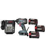 Bosch GDR18V-1400 Lithium-ion 1/4" Cordless Hex Impact Driver Kit. Fixed Price $104.99.