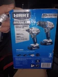 Hart Brushless Drill & Impact Kit. Fixed Price $120.00.