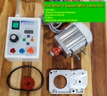 Mini Metal Lathe Hp Servo Motor 750W Upgrade Kit 2 Speed 10 Nm Torque. Fixed Price $339.00.