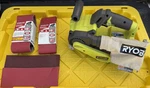 Ryobi One+ 18V Cordless Brushless 3 In. X Belt Sander With Accessories. Fixed Price $129.00.
