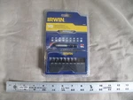 (1) New Irwin 10 Pc Impact Fastener Drive Bit Set Torx Square Phillips. Fixed Price $18.90.