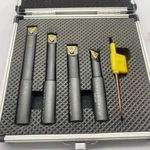 1/2" Indexable Boring Set Lathe Round Shank For Tcmt Insert 4PCS. Fixed Price $65.99.