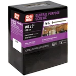 #6 In. #2 Phillips Bugle Head Coarse Thread Gold Screws 5 Lb. Box. Fixed Price $24.71.